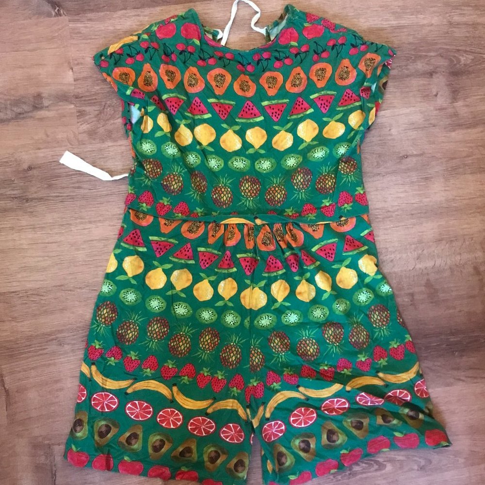 Tropical Green Fabula Dress/Jumper